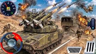 US Army Truck Driving Game: Impossible Mission Army Truck Transport 3D - Android Gameplay screenshot 4