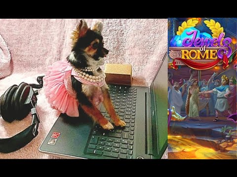 Jewels of Rome Play Tutorial. Kitty Big Dog & Guest