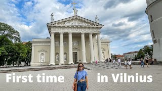 Exploring Vilnius for the First Time, Lithuania's Capital City!