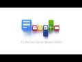 Docs Demo: Masters Edition