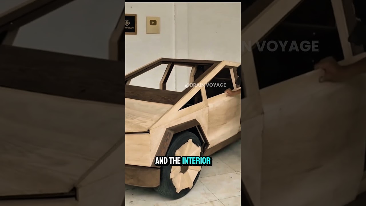 He Built a Full Wooden Car… From Scratch..!  