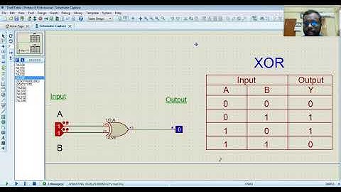 Part - 3: Proteus Simulation of Basic gates (XOR)