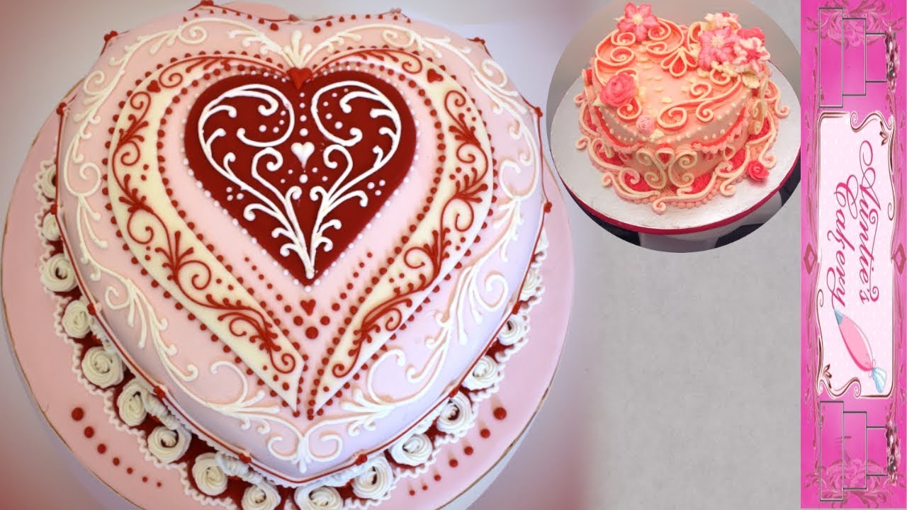 Which do you like? 2019 or 2018 Valentine Heart Cake?