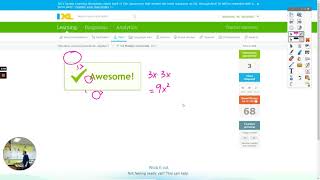 IXL Algebra 1 Y.2 Multiply monomials [52N]