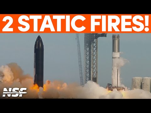 SpaceX Static Fire Double Header | Ship 28 and Booster 10