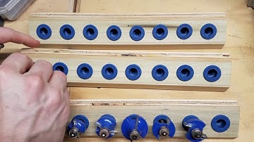 Project video 007 - Router bit storage