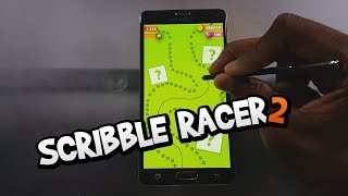 Scribble Racer 2 Gameplay (THE Best S Pen Game For Your Galaxy Note!) screenshot 3