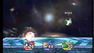 Super Smash Bros. Brawl - Wi-Fi Battle 343 - Linh Vs Itsarrasti Vs Becca