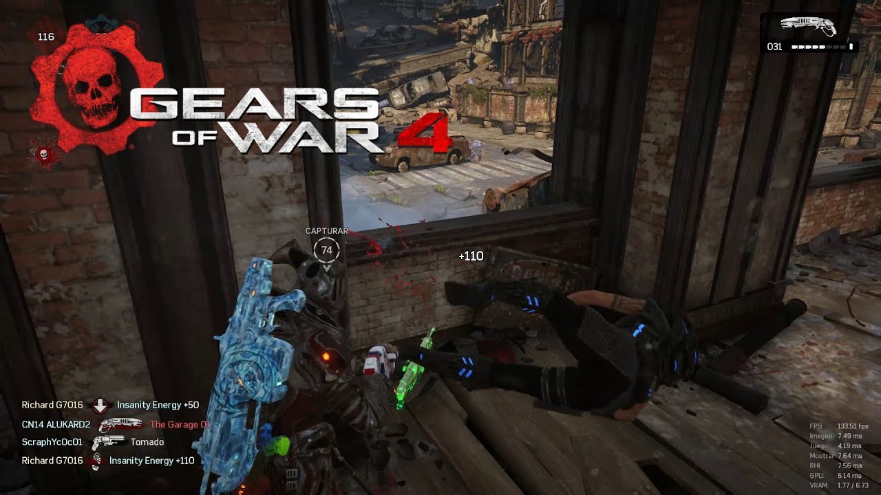 Gears of War 4 (GOW4) PC Gameplay | El Tilteo de Gotenks | 1080p 60fps video phone beyonce mp3