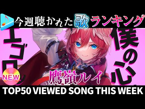 【ロック】ホロライブ歌ってみた週間ランキング50 most viewed cover song this week 2022/11/25~2022/12/2【hololive】