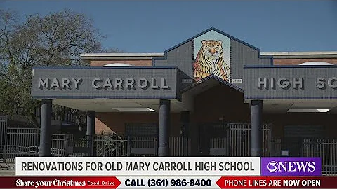 Renovations for old Mary Carroll High School