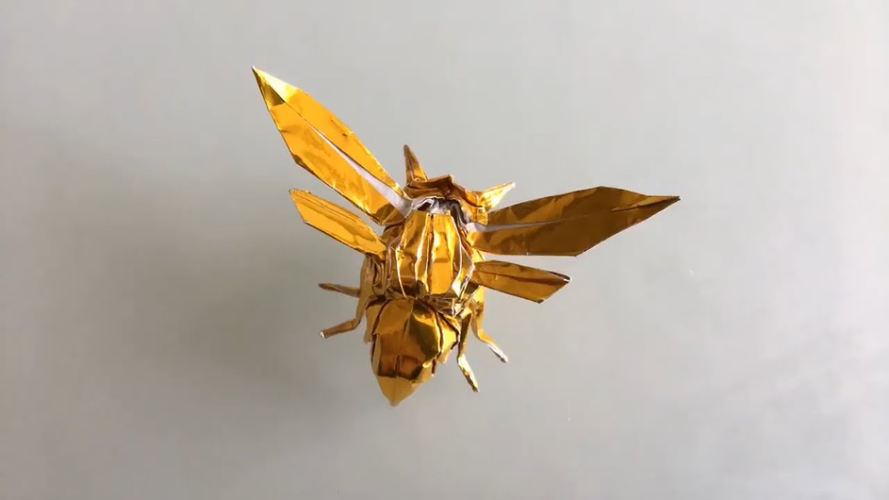 折り紙 スズメバチ Origami Wasp Youtube
