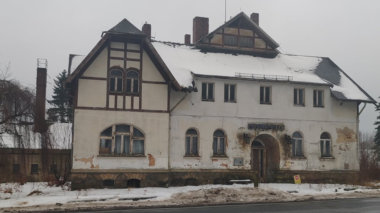 Opustený kúpeľný hotel 