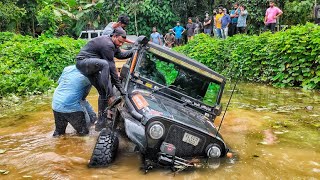 4X4 Offroad Fun Drive Thrissur | Thar | Jeep | Willys & Gypsy [ MUST WATCH 🔥]