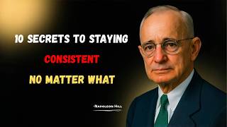 10 Secrets to Stay Consistent No Matter What | Inspired by Napoleon Hill