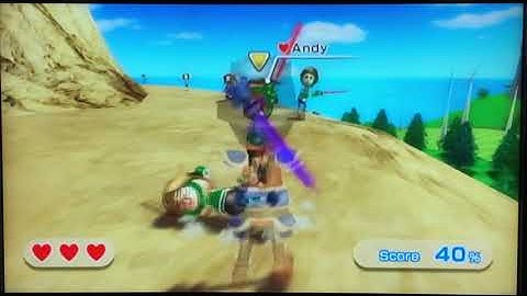 Wii Sports Resort - Swordplay Showdown (Level 8: Cliffs)