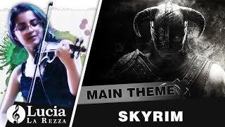 Skyrim - Main Theme (Violin solo cover + Sheet Music)