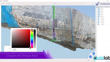 Mosis XP - Outcrop interpretation in virtual environments