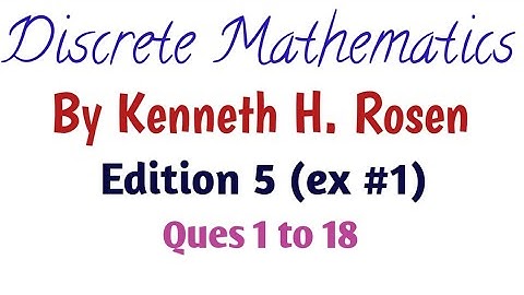 Discrete Mathematics And It