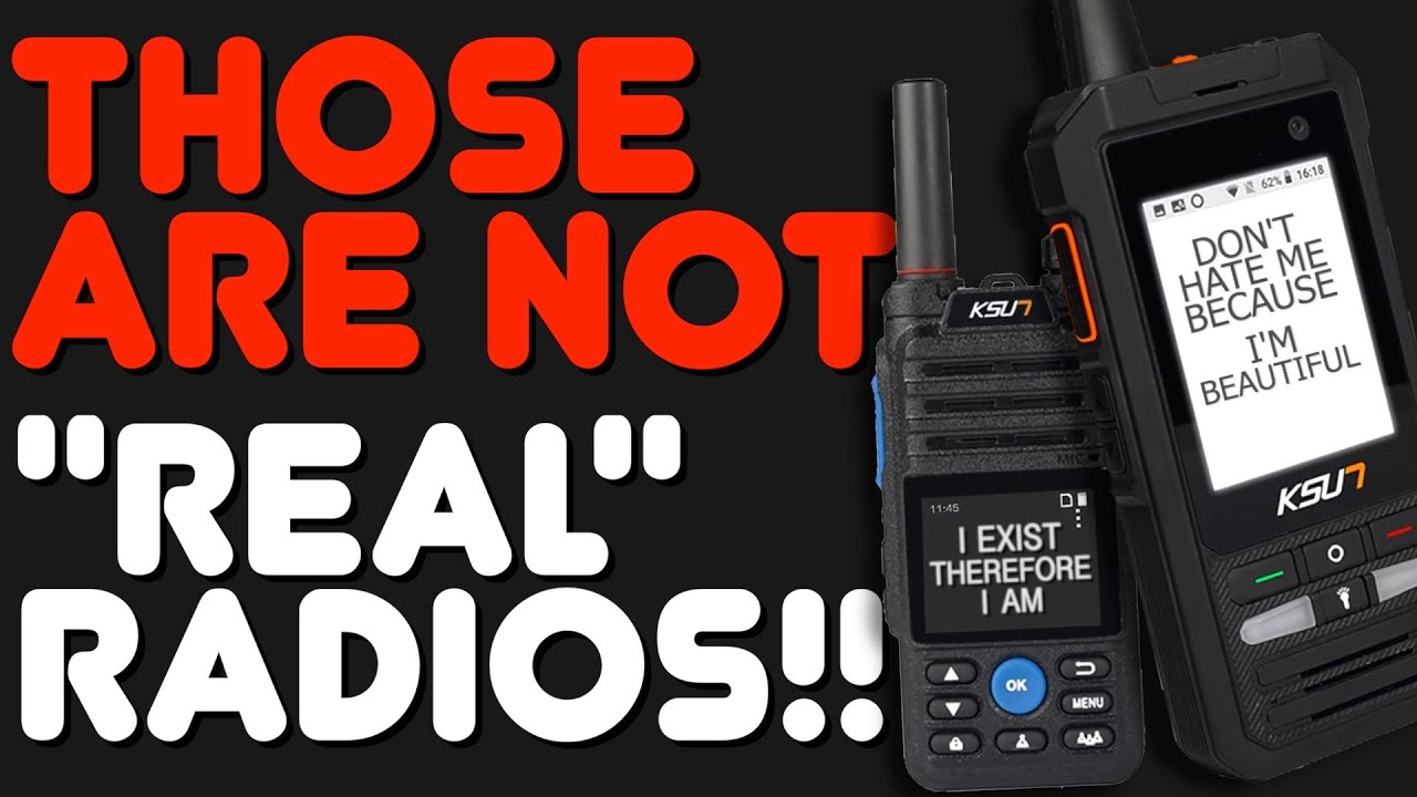 Zello Radios VS GMRS & Ham Radios Is a Zello Radio A "Real" Radio