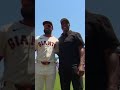 Barry Bonds Throws Out Ceremonial First Pitch on His Bobblehead Day