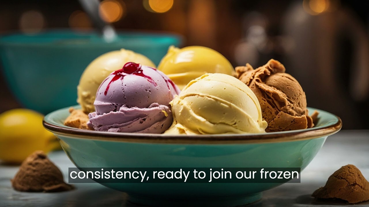 Gelato Delight: Crafting Frozen Elegance at Home! 🍨❄️| 