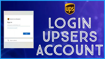 UPS Employee Login | How to Login Upsers.com Account (2023)