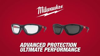 Milwaukee® Performance Safety Glasses with Gasket