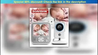 New Arrival 3.2 Inch LCD Video Baby Monitors Wireless Babysitter Two Way Audio Night light Temperat