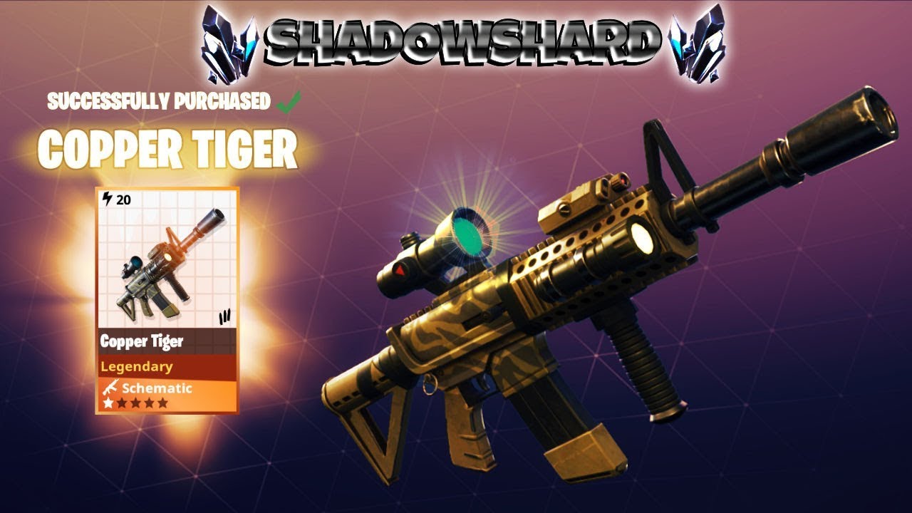 FORTNITE PvE : TIGER ~ SHADOWSHARD & MY PERKS - YouTube - 1280 x 720 jpeg 111kB