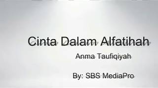 cinta dalam ALfatihah.