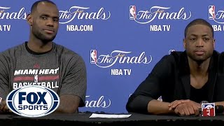 Lebron Laughs At Reporters Awkward Question