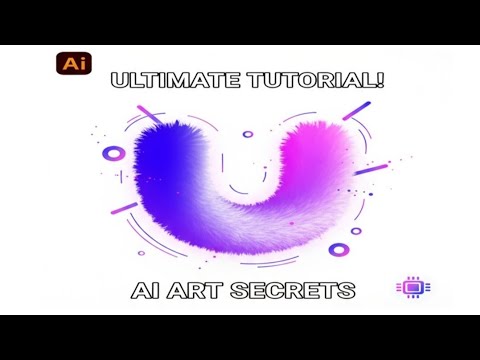 Gradient + Fur = Mind-Blowing Illustrator Trick!