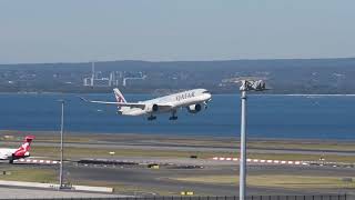 Qatar Airways A350-1000 SYD-CBR 20191106
