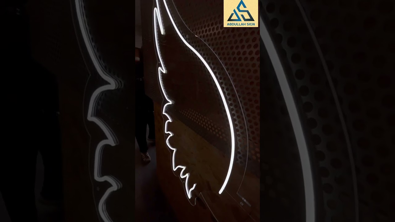 Angel Wing Neon Sign | Cutom Neon Sign | Personalized Neon Sign