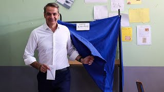 Voting begins in general election second-round in Greece