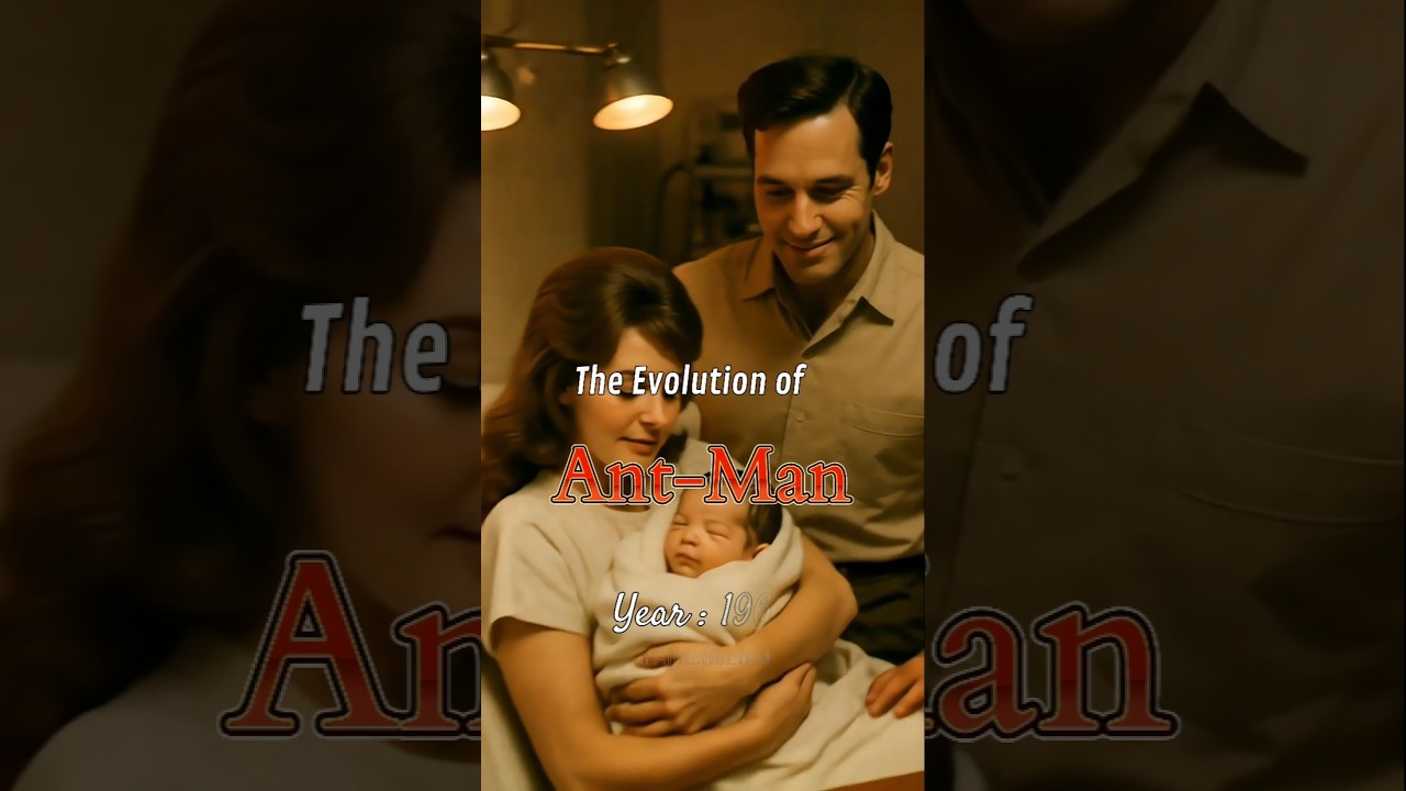 Evolution of Ant-Man 🐜✨