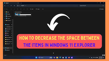 How to Decrease the Space Between the Items in Windows 11 Explorer