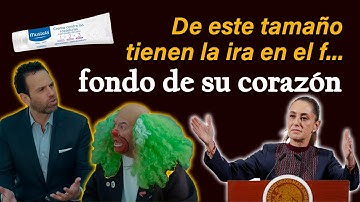 Loretito and Brozo talk and think with their tails. We Mexicans laugh and make fun of them.