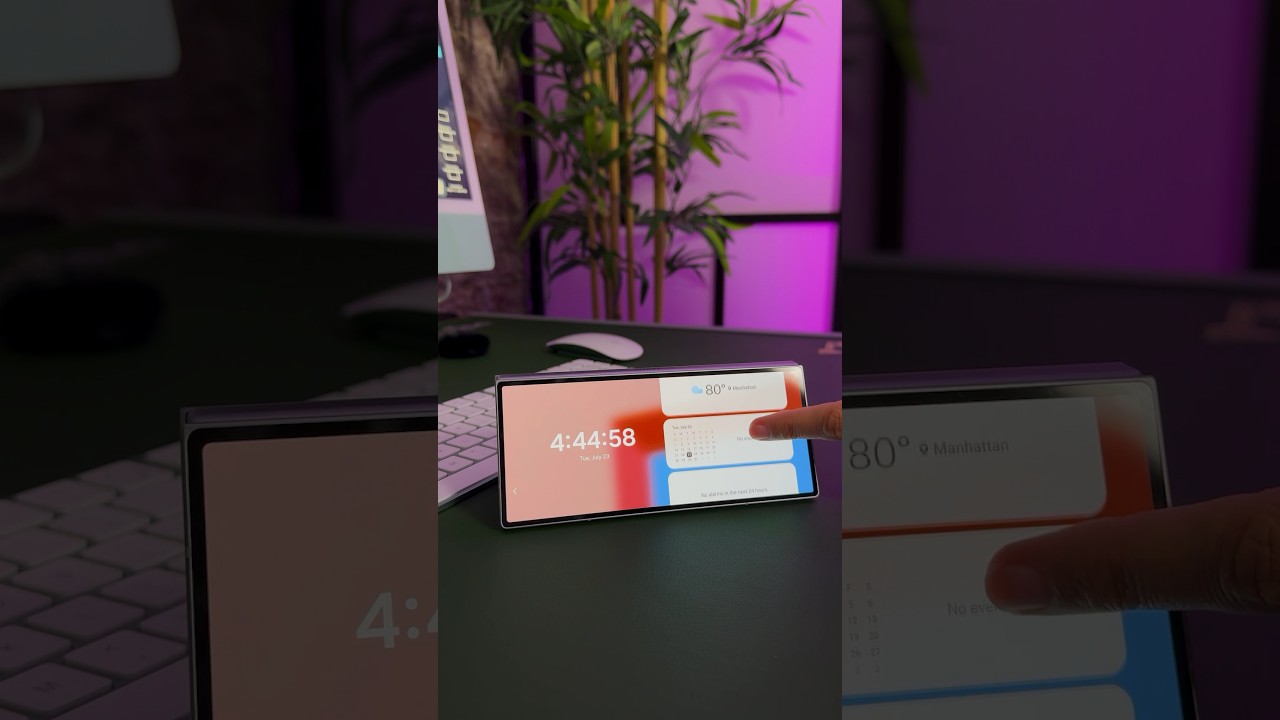 Samsung's Z Fold 6 Could Use Apple's StandBy Mode