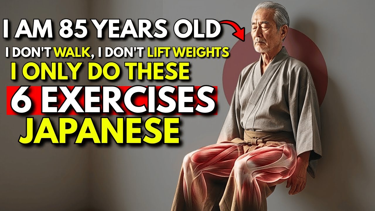 Stop Losing Leg Strength After 60 — Japan’s 6 Secret Exercises