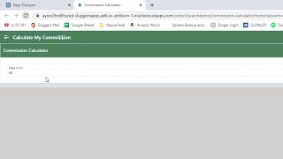 How to Calculate and Set then number of Days in Date Range as a Page Item in Oracle APEX