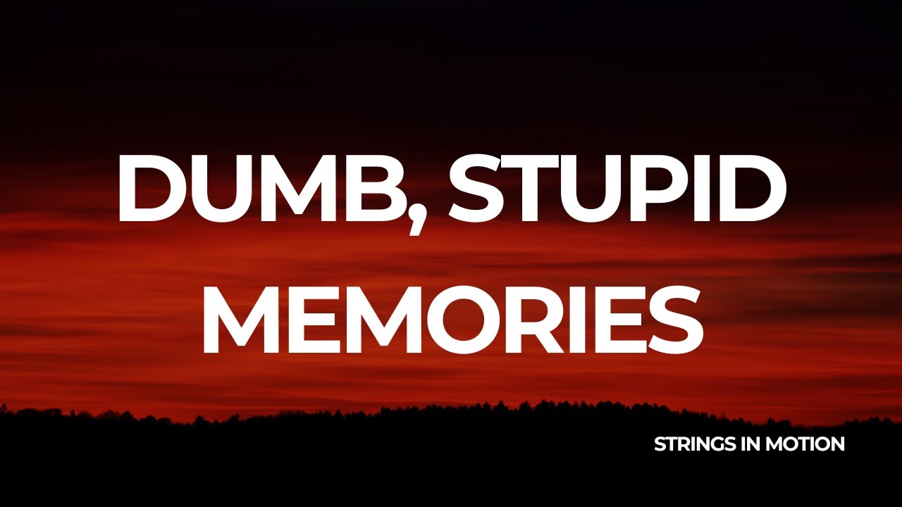 Dumb, Stupid Memories — Honest Acoustic Nostalgia Song | Strings in Motion