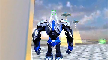 Tank robot transformation | drone robot war | android gameplay