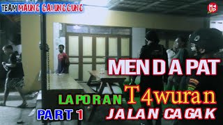 PART 1 : DETIK DETIK TEREKAM  CCTV  DI JL CAGAK - PATROLI TEAM MAUNG GALUNGGUNG