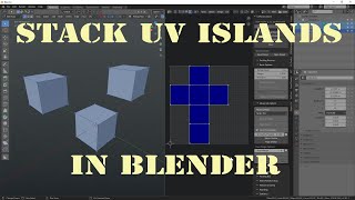 Stack UV Islands Perfectly in Blender Using TexTools