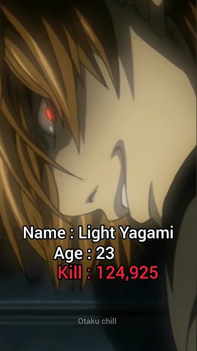 Light Yagami Kill Count YouTube light-yagami-kill-count-youtube