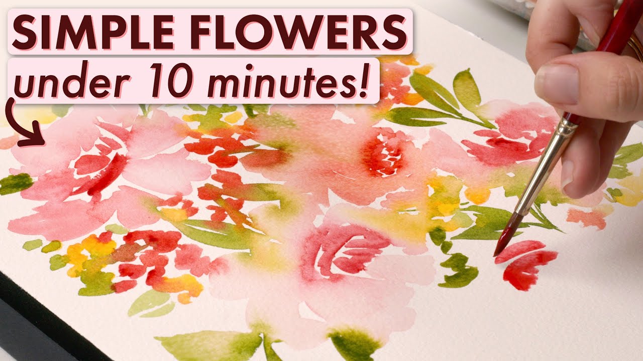 How to Paint Watercolor Flowers with Jenna Rainey - Project Ideas