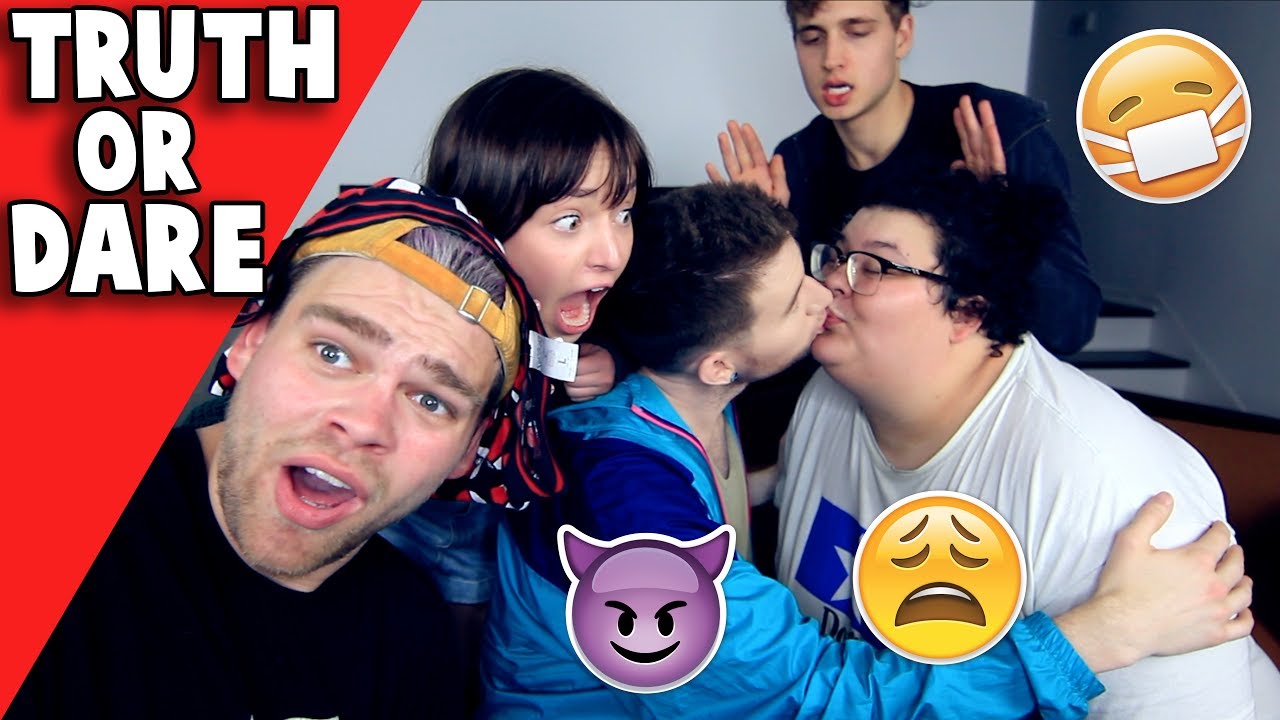 MESSY TRUTH or DARE w/ Elijah & Christine, Alexis G Zall & Andrew Lowe
