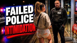Was this a subliminal threat from a police officer ? @canada_copwatch